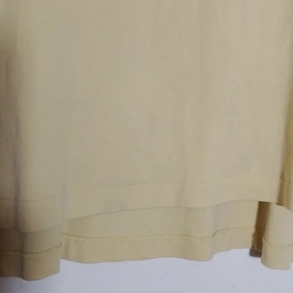 Polo by Ralph Lauren Men's Light Yellow Polo Shirt Size L